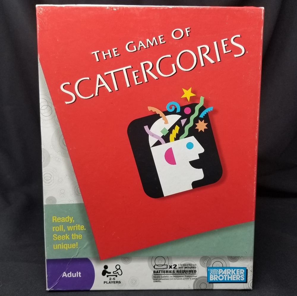 2009 THE GAME OF SCATTERGORIES
